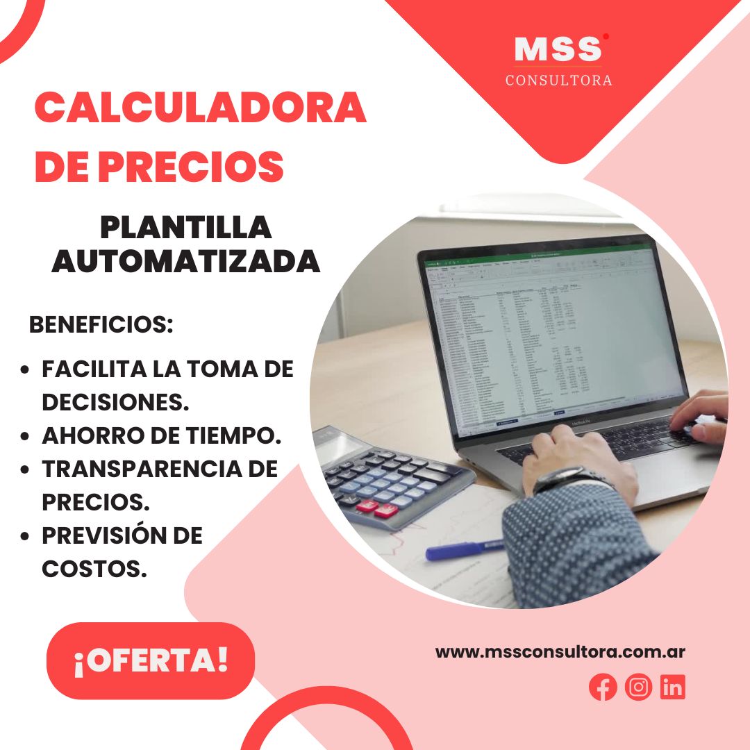 Calculadora precio de venta