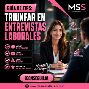 Guía de TIPS para triunfar en entrevistas laborales