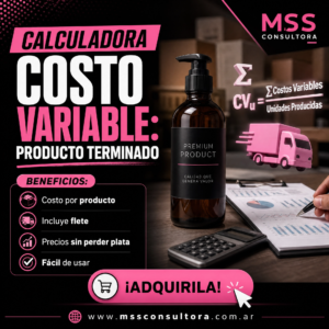 CALCULADORA COSTO VARIABLE PRODUCTO