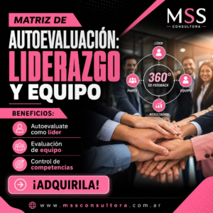 MATRIZ DE AUTOEVALUACIÓN - EVALUACIÓN LIDERAZGO Y EQUIPO