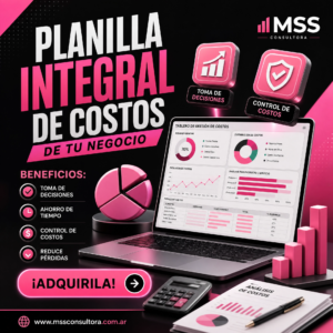 PLANILLA INTEGRAL DE COSTOS DE TU NEGOCIO